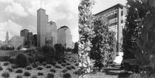 Battery Park, New York and Parc Citroen, Paris