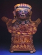 Female Figure with Red Paint - Central Veracruz Culture, Ceramic, Classic