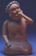 Ailing Old Woman - Maya, Ceramic, Classic