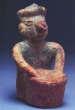 The Musician - Aztec, Ceramic, Late Post-Classic