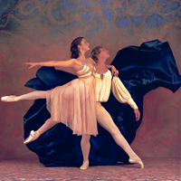 Gilles Larrain's Dance: Dynamic movement frozen in time, celebrating the energy of dance.
